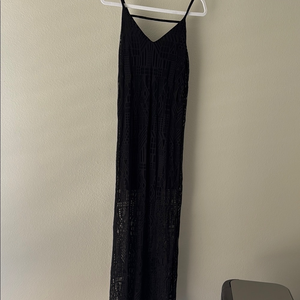 Elegant Black Lace Dress